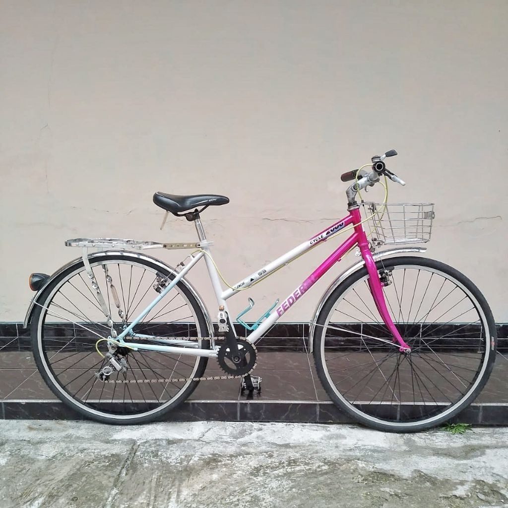Sepeda Federal Commuter Bike Federal Vallencia Terrain Lady Cewek bekas