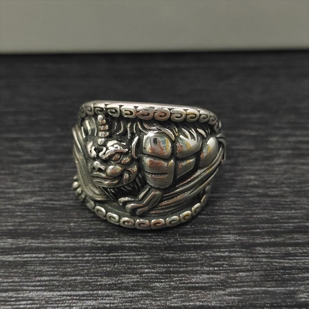 Cincin Penjaga Naga Pixiu / Guardian Dragon Pixiu Adjustable Ring
