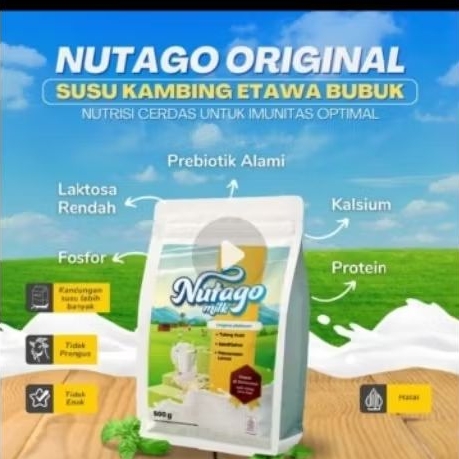 

Nutago Susu Kambing Original 500 gr,,organik alami