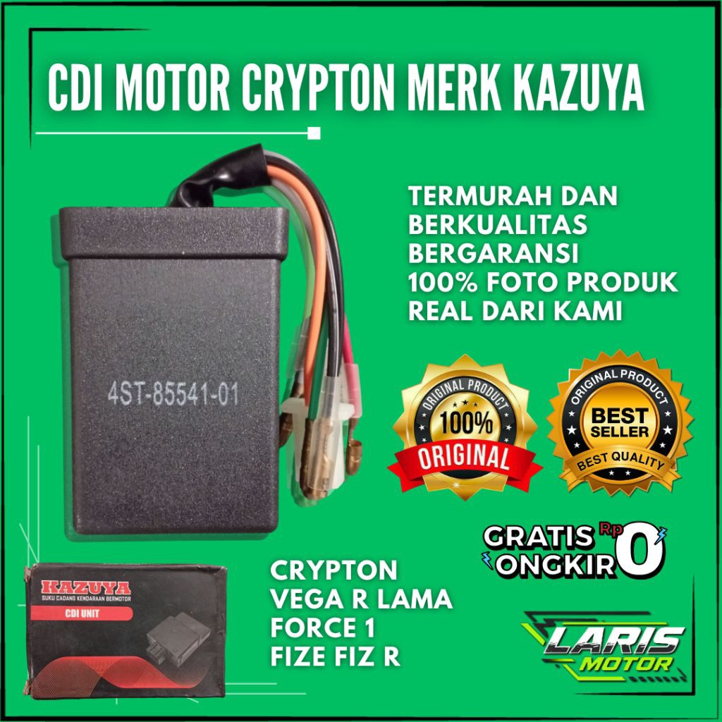 CDI Motor Crypton Kazuya Original – CDI Vega R Lama, Force 1, F1Z, FIZ Berkualitas Termurah