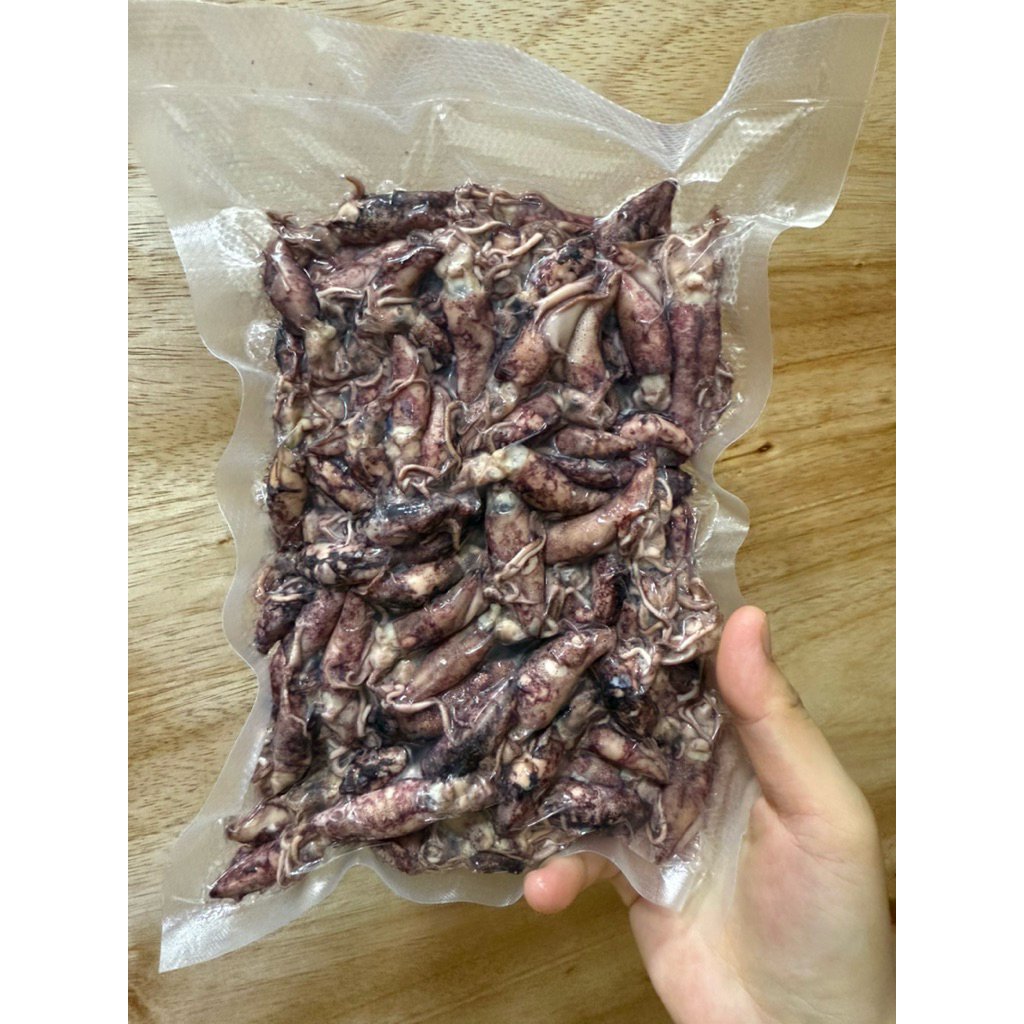 

Cumi asin ukuran 500 grm (kemasan vakum)