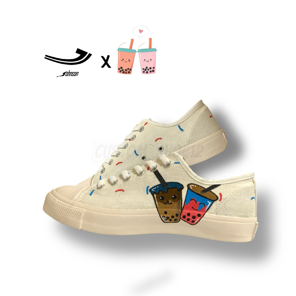 Sepatu Johnson x Boba - johnson custom - sepatu custom boba - sepatu johnson