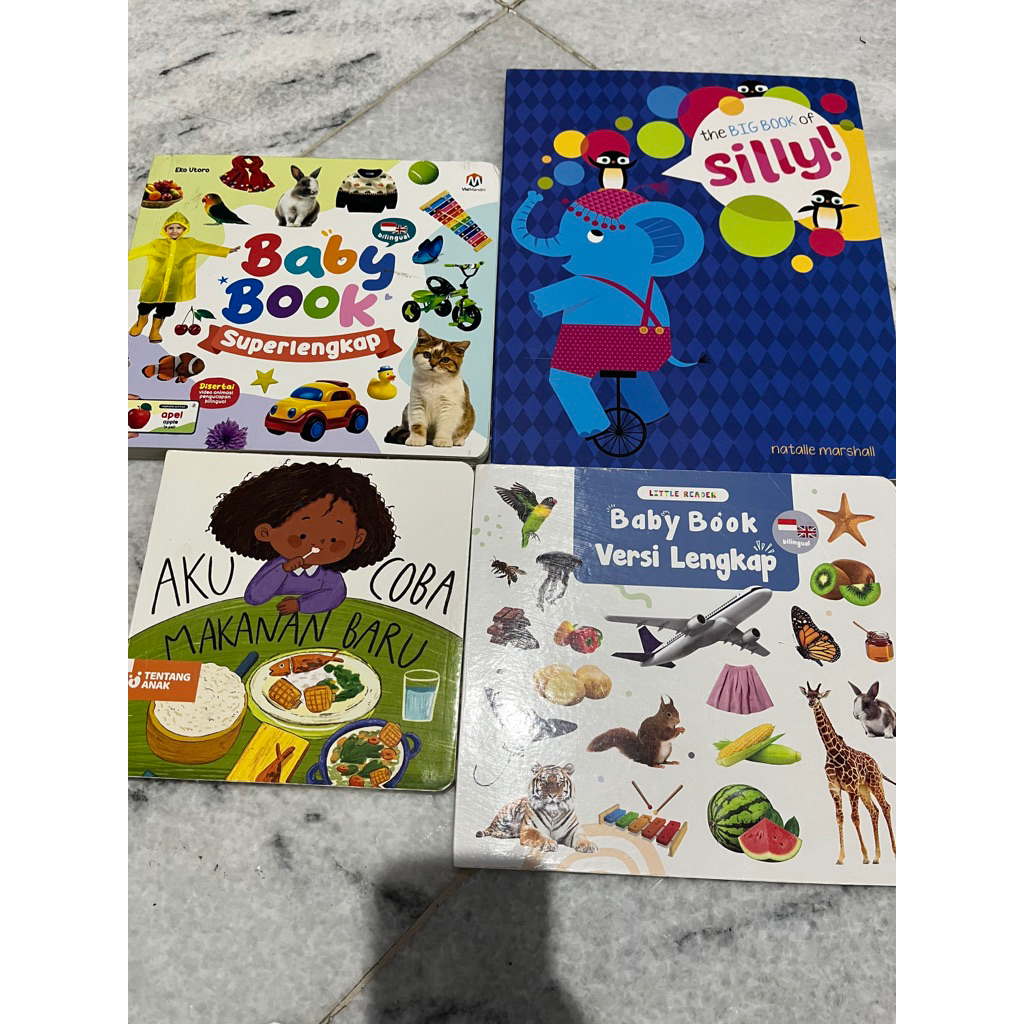 board book anak preloved tentang anak bbw