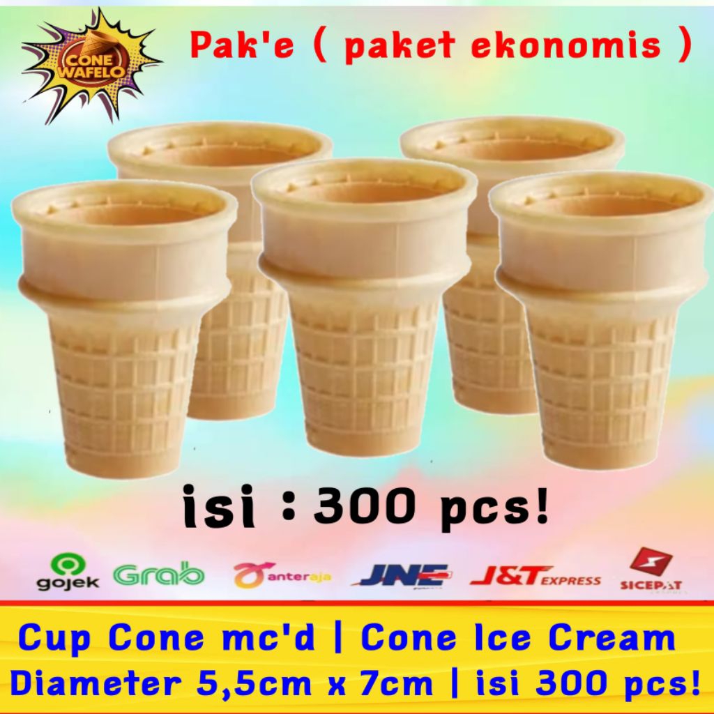 

Cup Cone MCD | Cone Ice Cream original