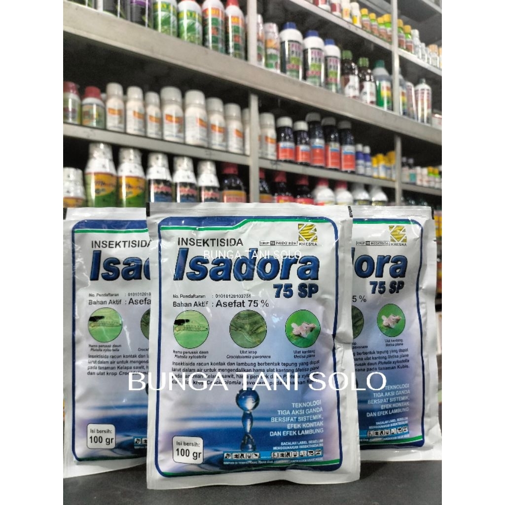 Isadora 75SP - 100gr Insektisida Asefat Anti Walang Sangit Dan Ulat