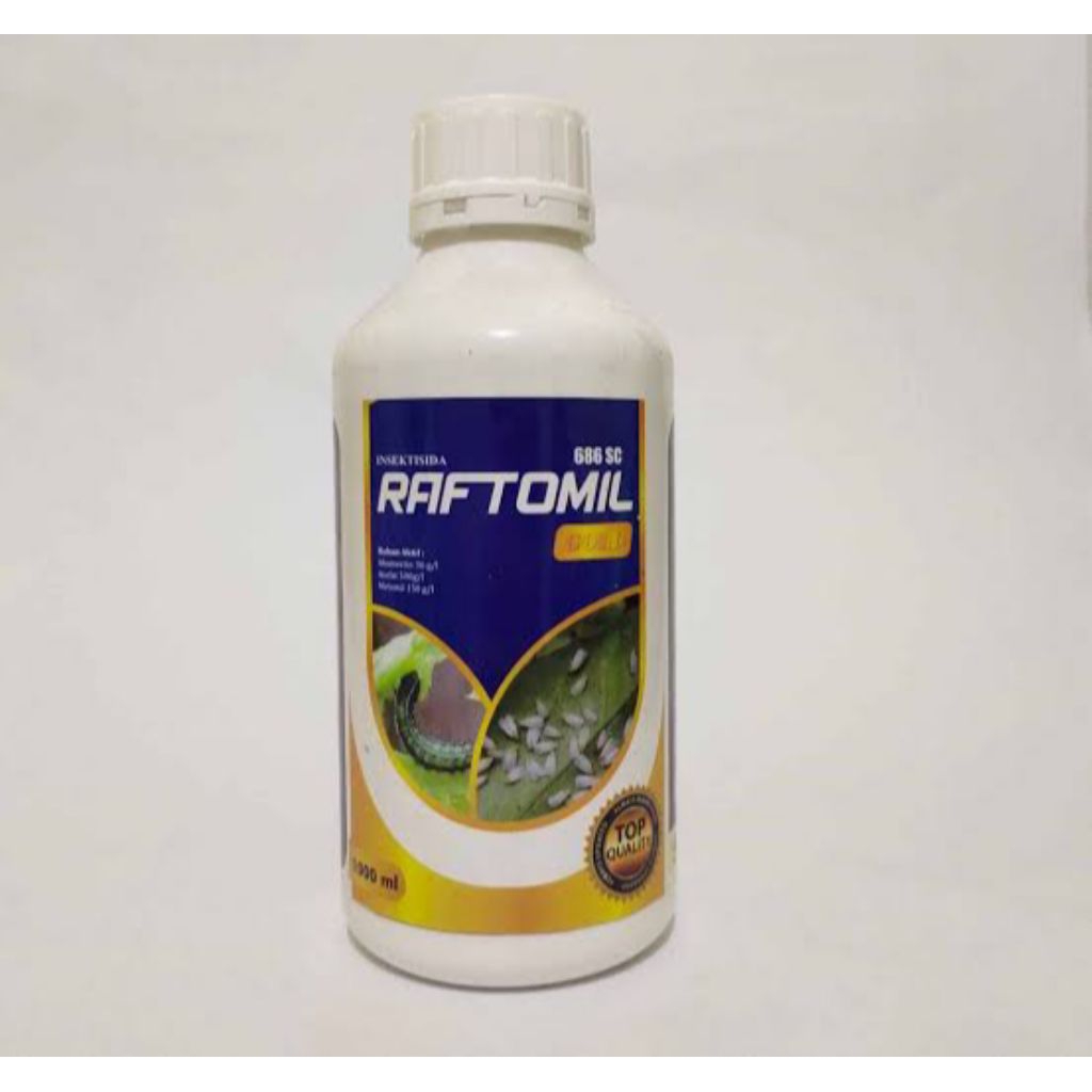 INSEKTISIDA RAFTOMIL GOLD 686SC Jliter INSEKTISIDA ABAMECTINASEFAT METOMIL