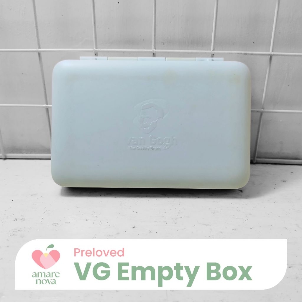 

[PRELOVED] Van Gogh Watercolor Empty Pocket Box untuk 15 Half Pan