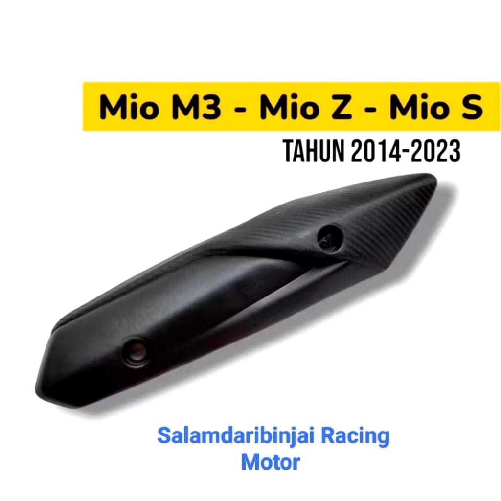 [Salamdaribinjai Racing]TUTUP KNALPOT TEBAL MIO M3 MIO 125 MIO Z MIO SOUL PELINDUNG KENALPOT HIGH QU