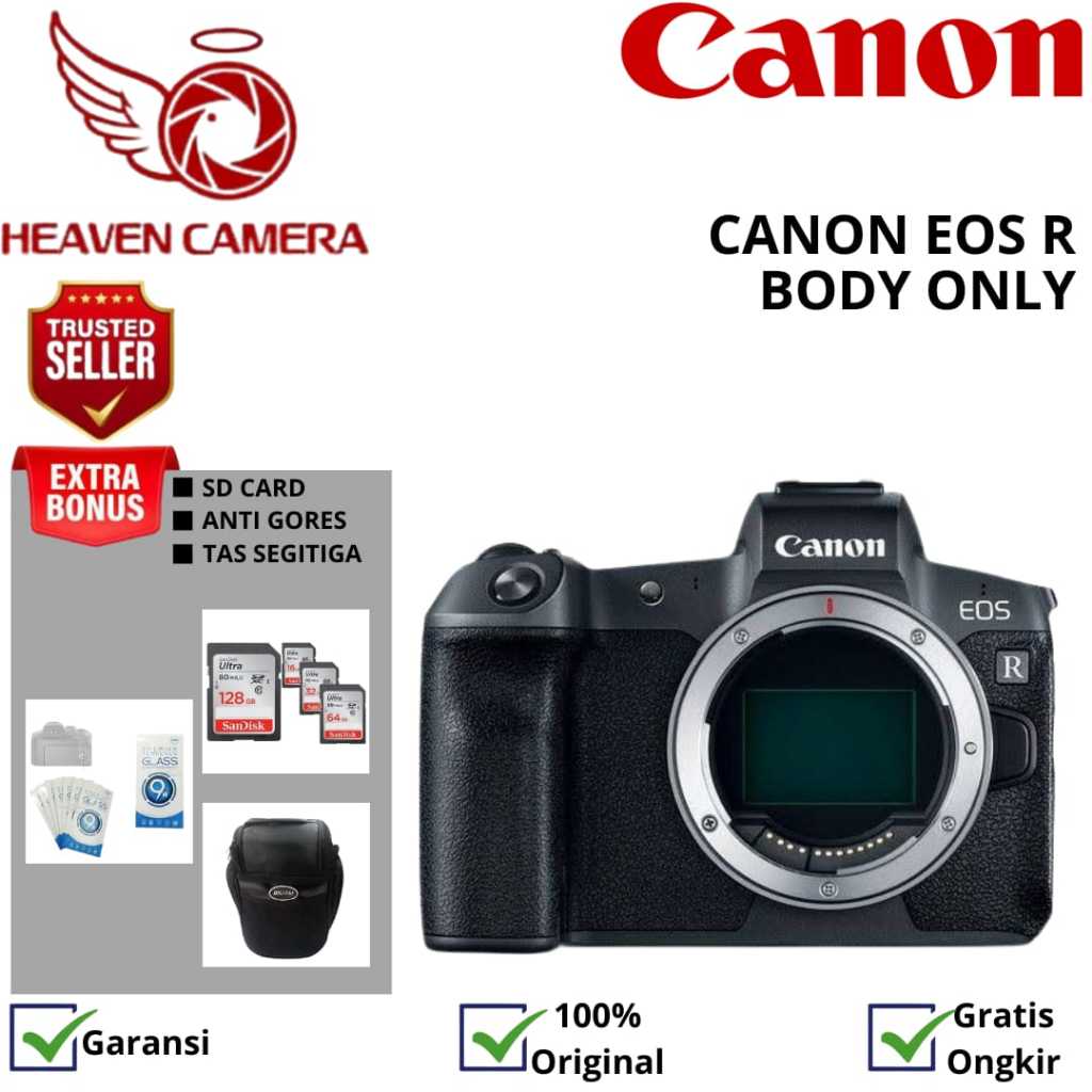 CANON EOS R BODY ONLY / CANON EOS R / EOS R MIRRORLESS / CANON EOS R MIRRORLESS