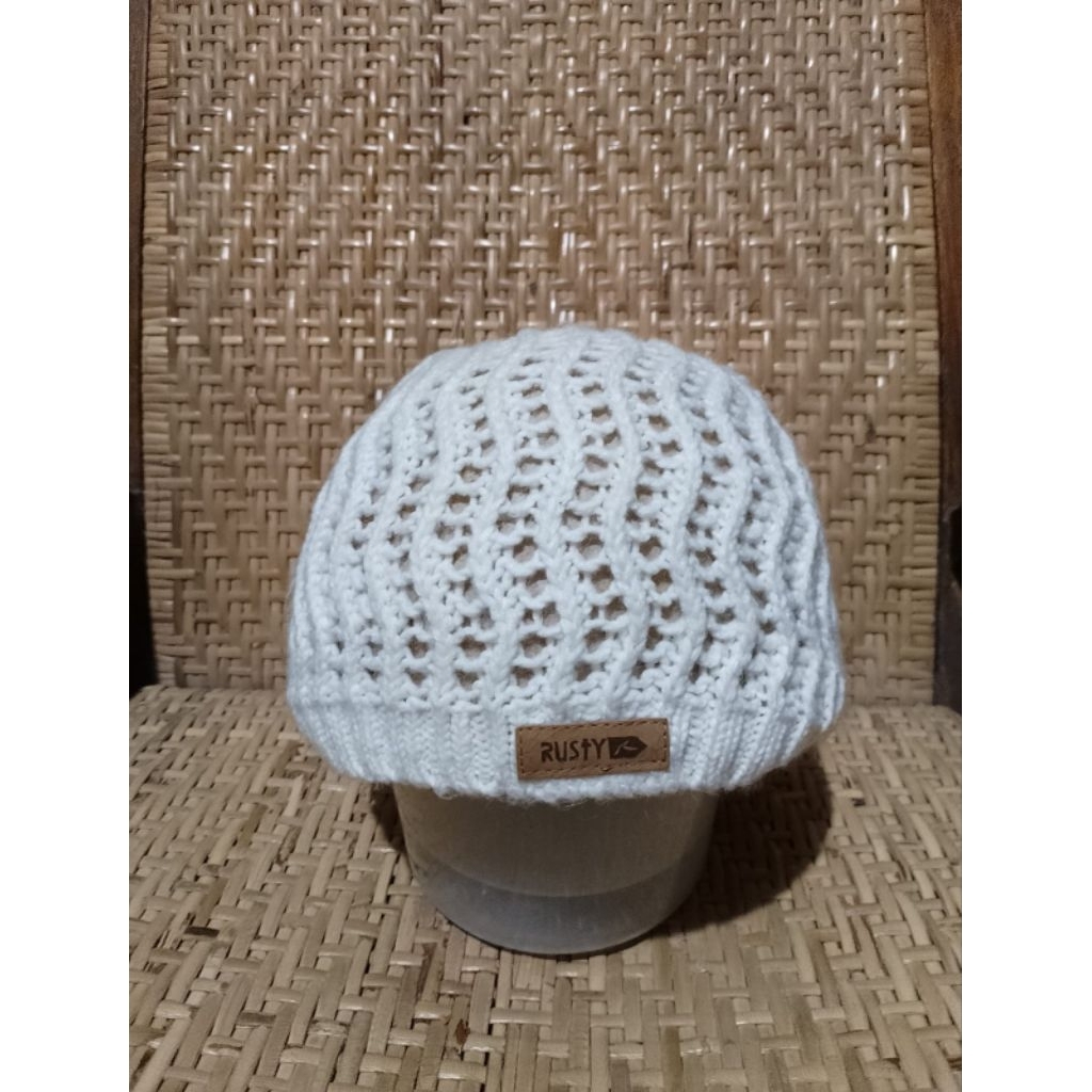 kupluk beanie RUSTY surfing second branded