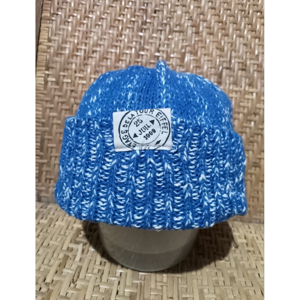 kupluk beanie second branded