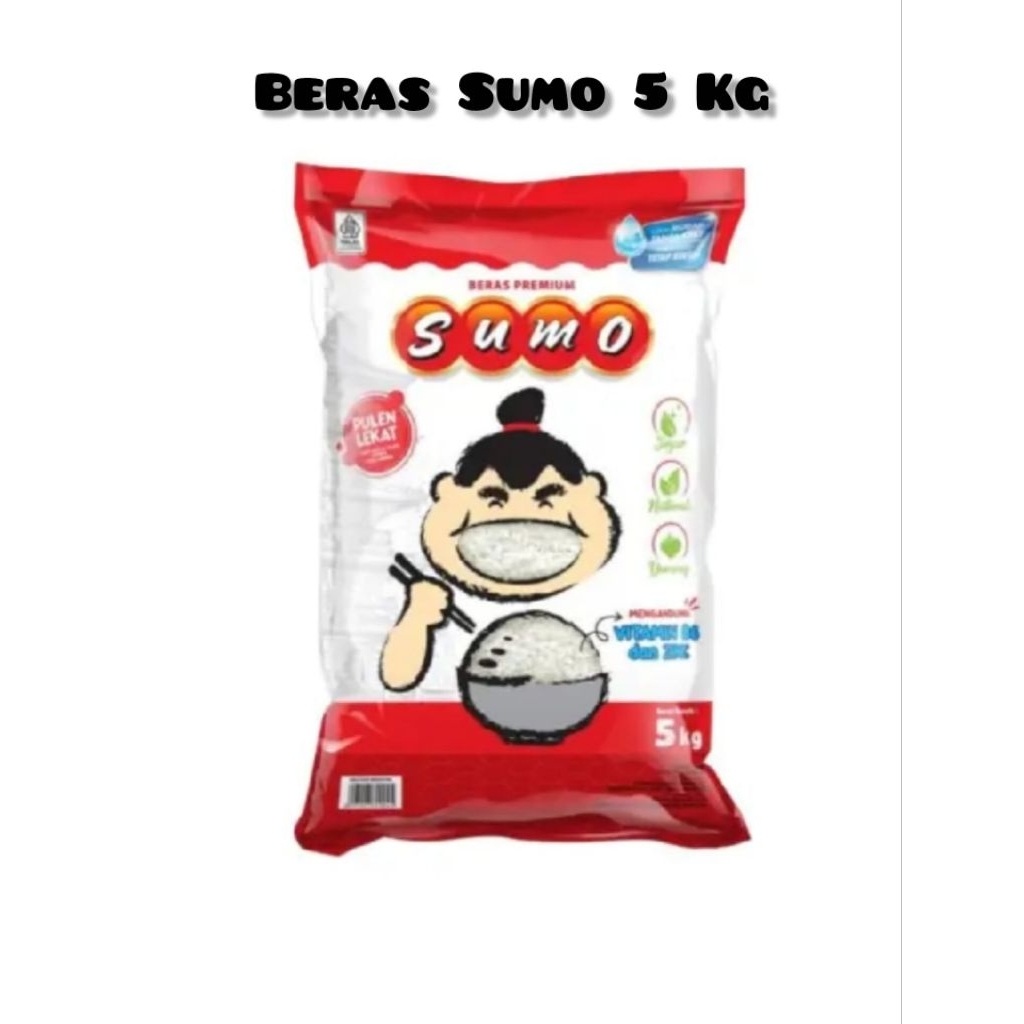 

Beras SUMO 5 kg Beras Premium kemasan Merah/kuning/Hijau