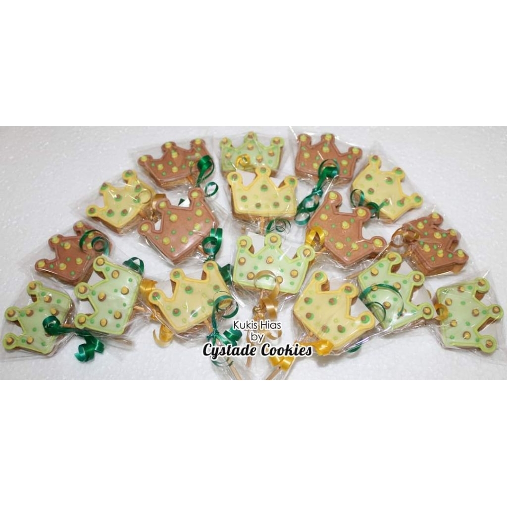 

ICING COOKIES SOUVENIR KELAHIRAN BAYI AQIQAH BABY CUSTOM KUE KUKIS HIAS