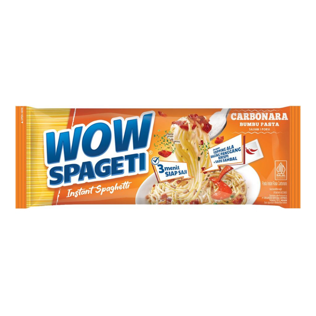 

Wow Spaghetti Instan Carbonara 80 g