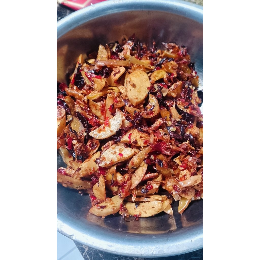 

sambel jengkol krispi ukuran 250gram