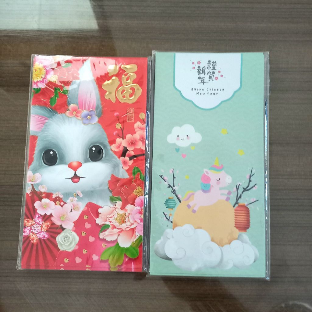 Angpao Imlek Kelinci dan Kuda