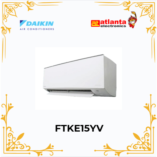 Daikin AC 0.5 PK FTKE 15YV14 / FTKE15YV14 / STKE15YV 1/2 PK - Beta Inverter - R32 - Fast Cooling