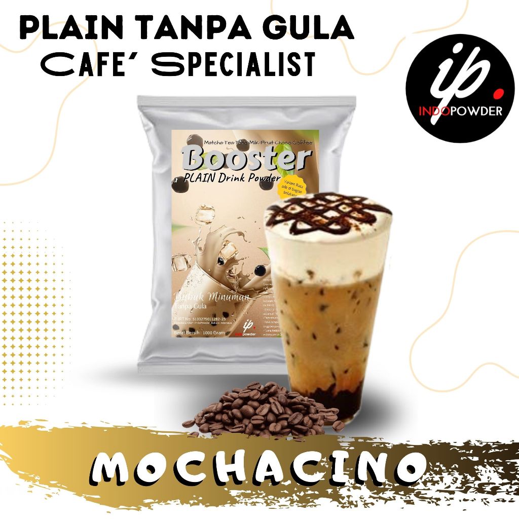 

Indopowder - Bubuk Tanpa Gula / Plain MOCHACINO 1Kg Untuk Cafe, Waralaba & Usaha Minuman