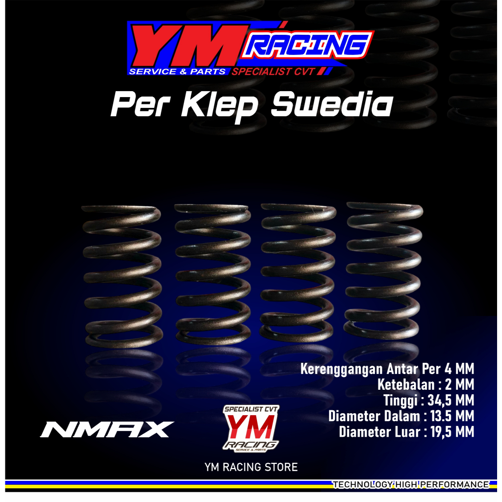 PER KLEP SWEDIA NMAX ISI 4 PCS / PER KLEP SWEDIA AEROX | PER KLEP AEROX ( PER KLEP NMAX ) PER KLEP L