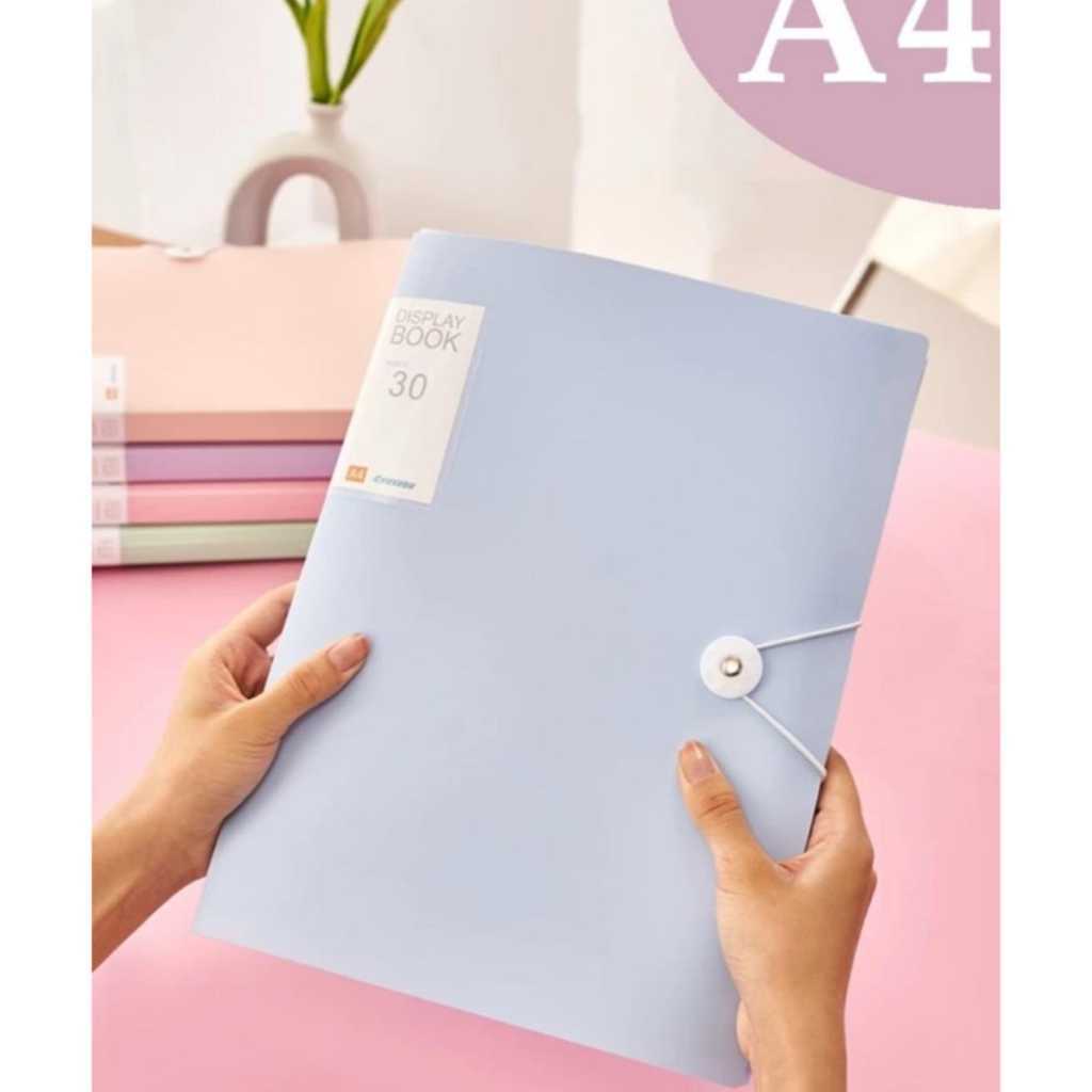 

BCK Dokumen Keeper Map Clear Holder A4 20 Pockets Pastel Color