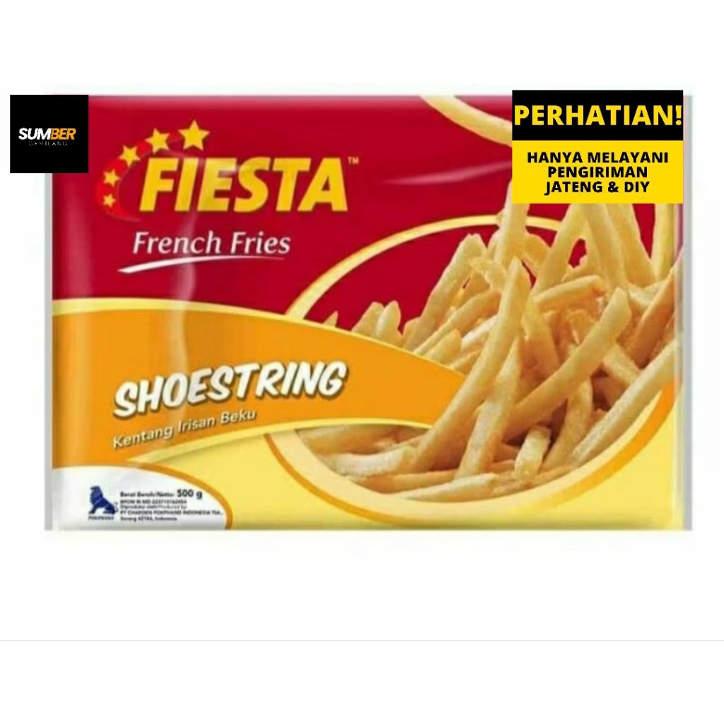 

kentang goreng beku fiesta 500 gram fiesta shoestring 500 gram