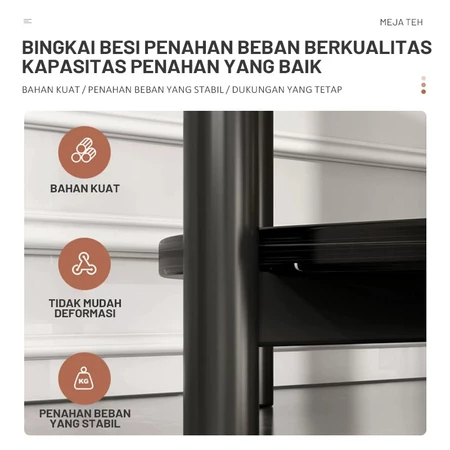 Meja Minimalis Bufet Marmer Kemewahan Ringan Meja Kopi Meja Nakas Meja Tamu Furniture Ruang Tamu