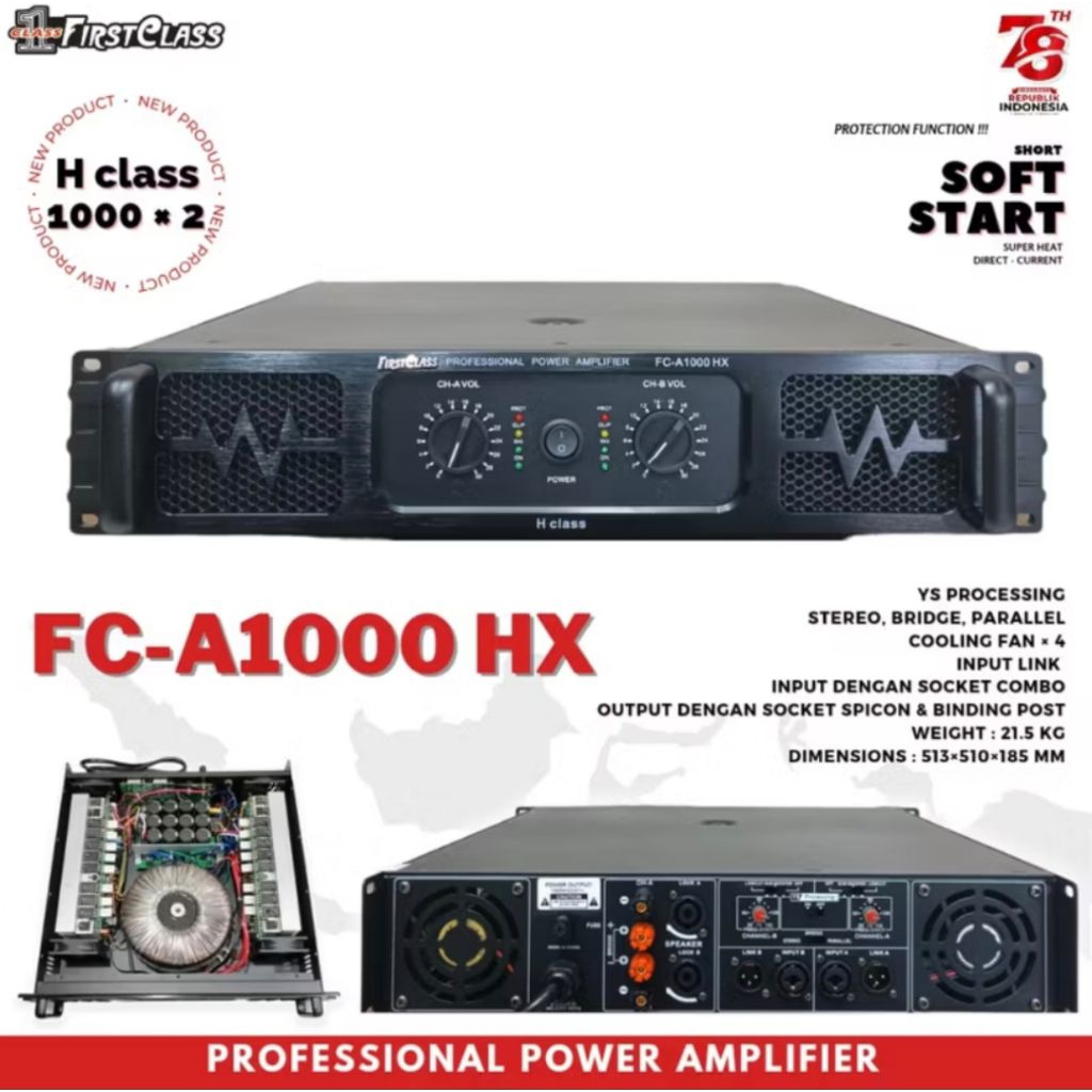 power firstclas FC-A1000HX Powe class H