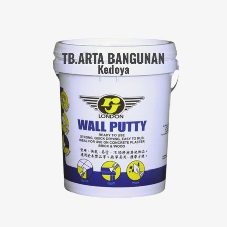 Plamir Tembok Rj London - 25 Kg ( Pail )