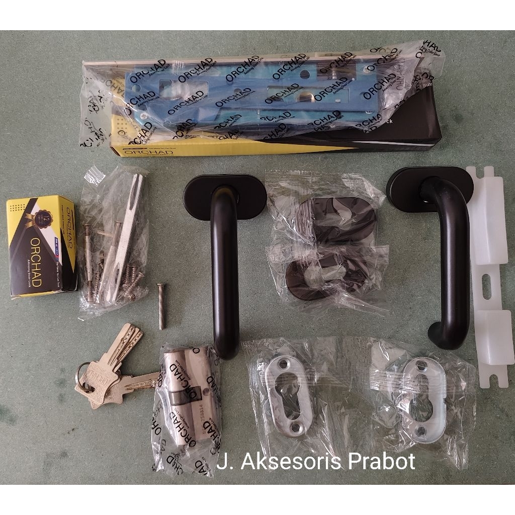 Kunci Orchad P1/Kunci Pintu Aluminium Orchad P1/Handle Pintu