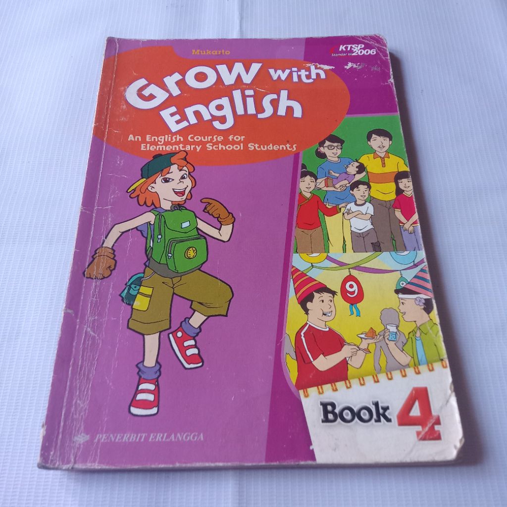 GROW WITH ENGLISH UNTUK KELAS 4 SD KTSP