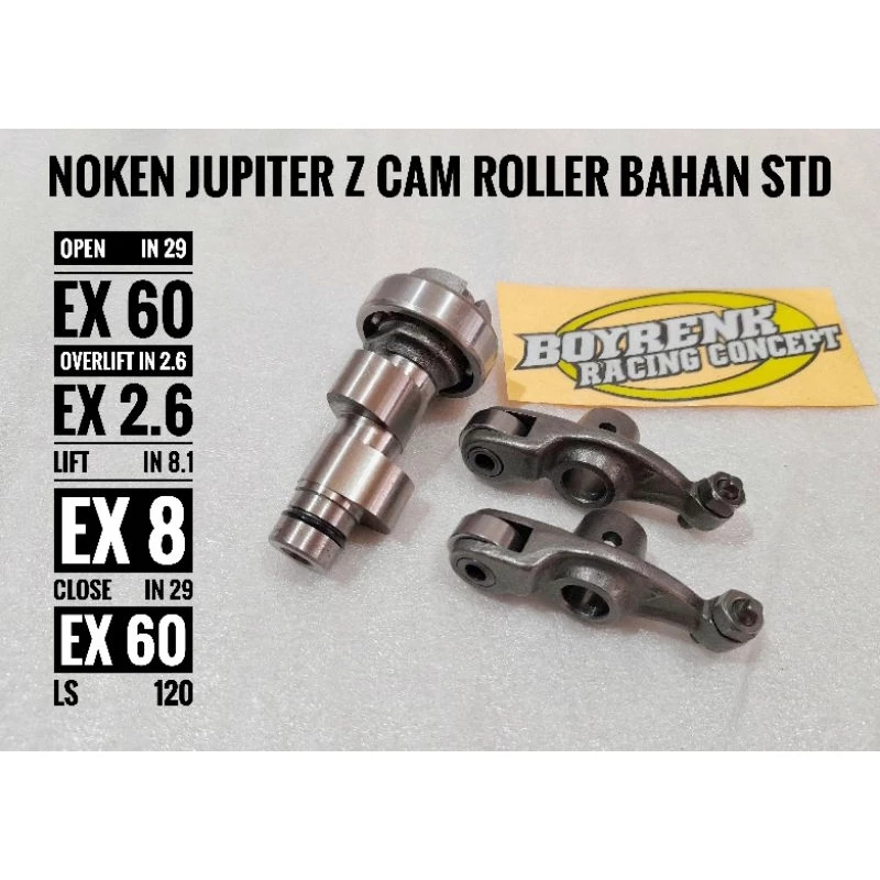NOKEN AS RACING JUPITER-Z|MIO SPORTY ROLLER RRA PNP BAHAN STD SET RRA PNP - BOYRENK RACING CONCEPT