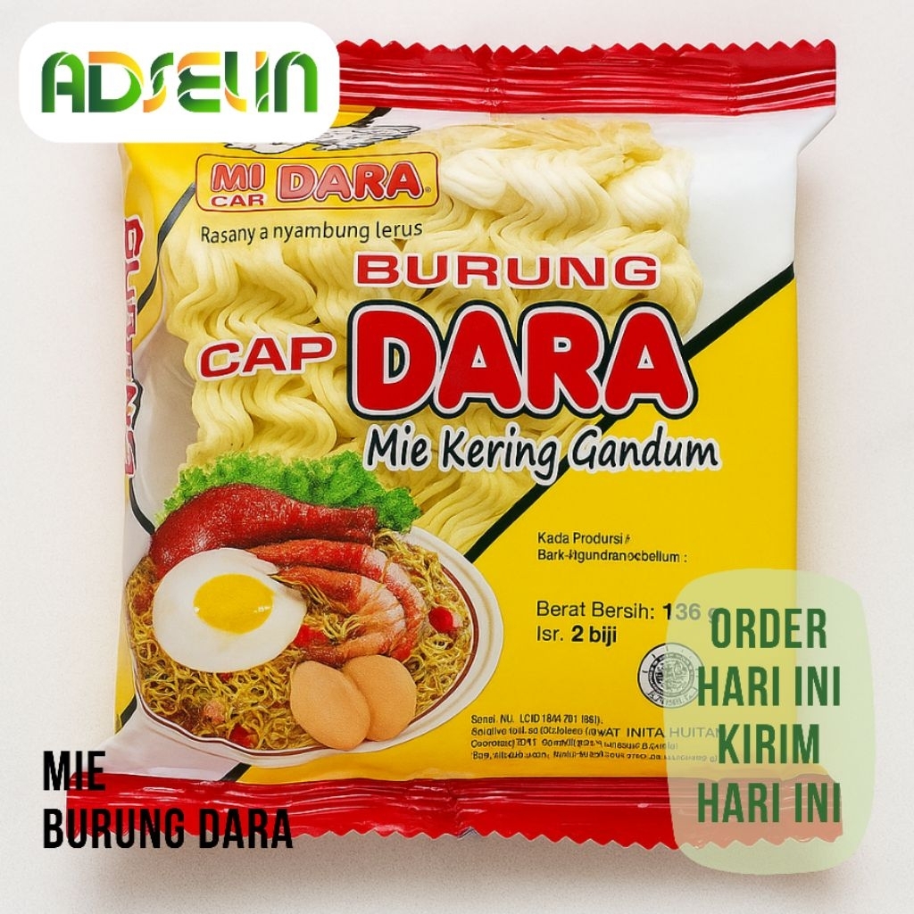 

Mie Burung Dara