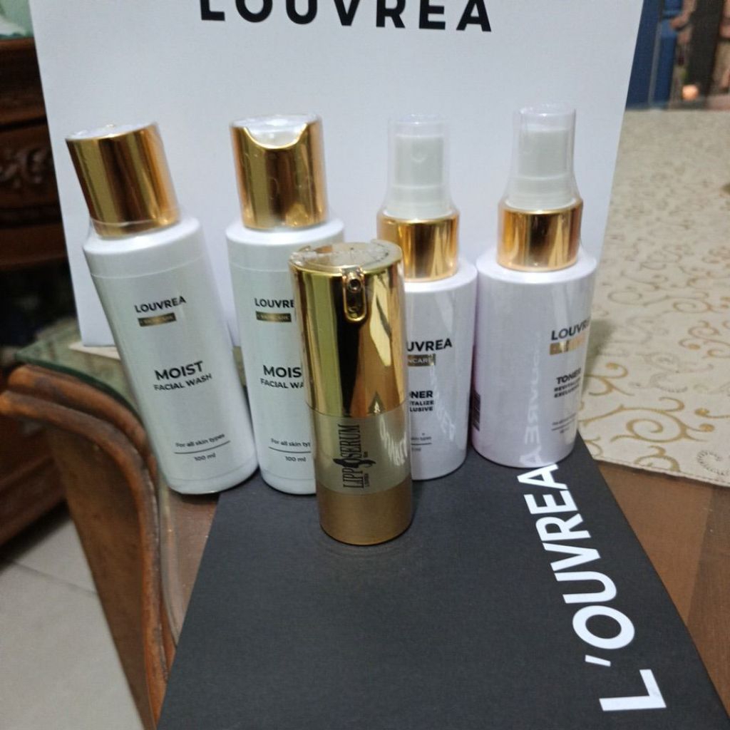 [Terlaris] Paket super hemat glowing Louvrea skincare