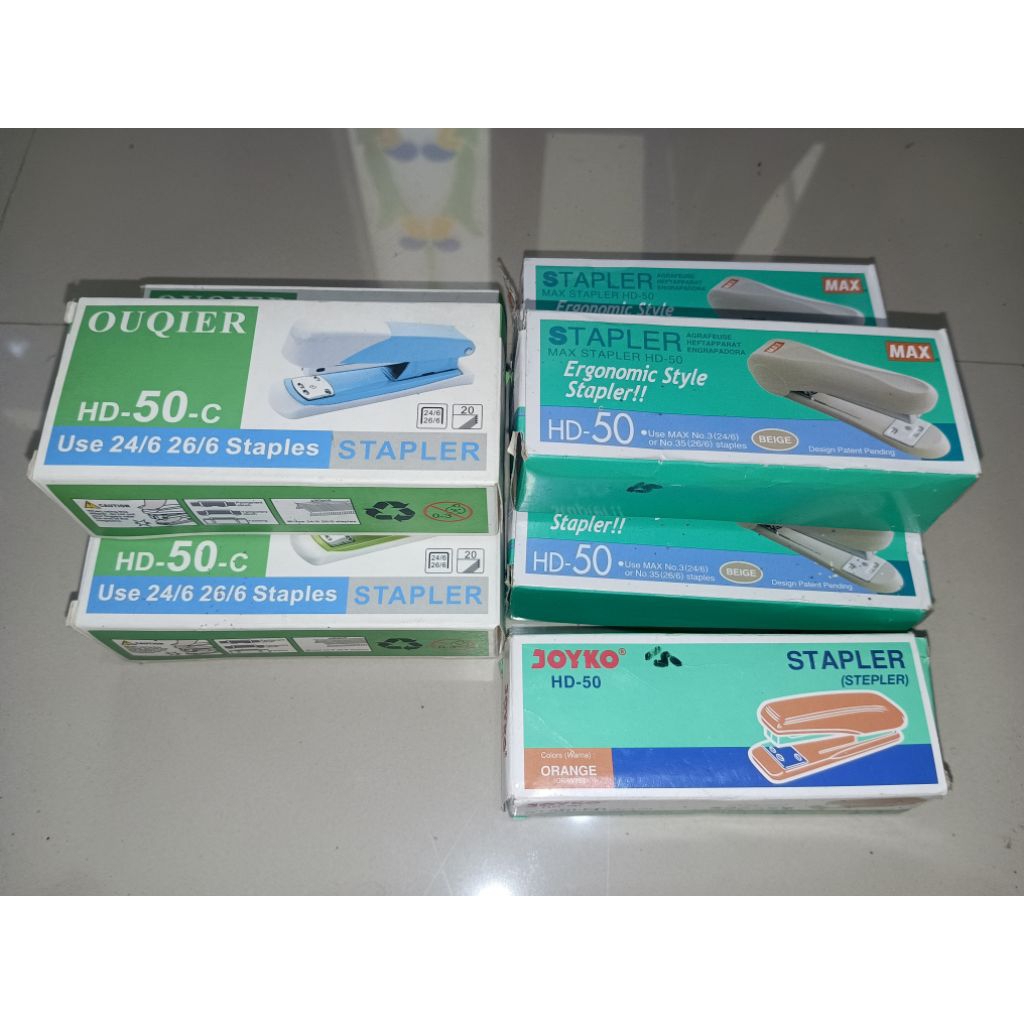 

STAPLER BESAR MEREK MAX,OUQIER,JOYKO | HD-50 / 50-C