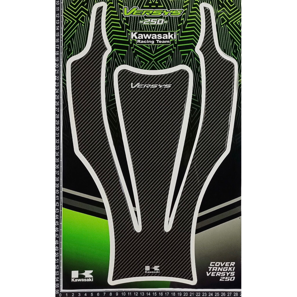 STICKER TIMBUL COVER TANGKI VERSYS 250