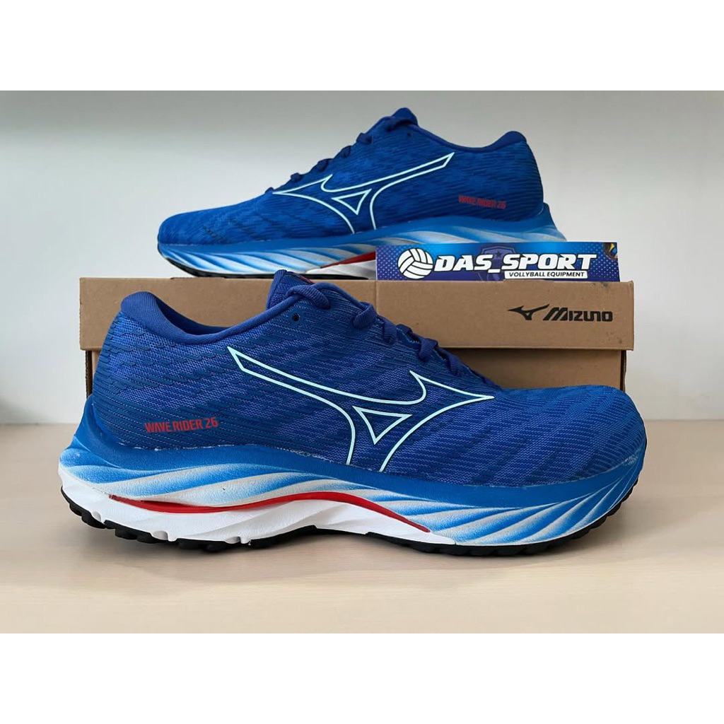 Mizuno Wave Rider 26 Original sepatu lari sepatu running