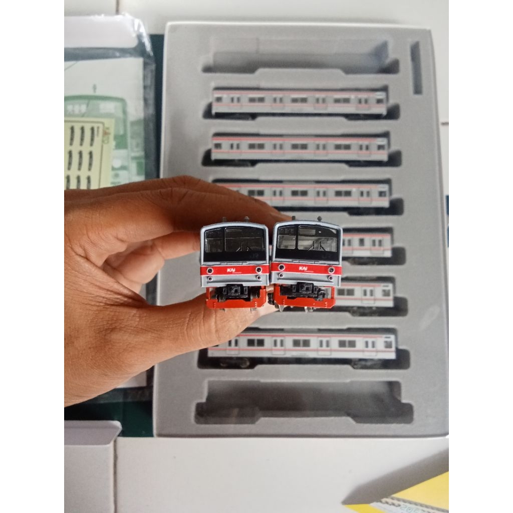Kato Jr 205 repaint livery KRL Jabodetabek Skala N (1:160)
