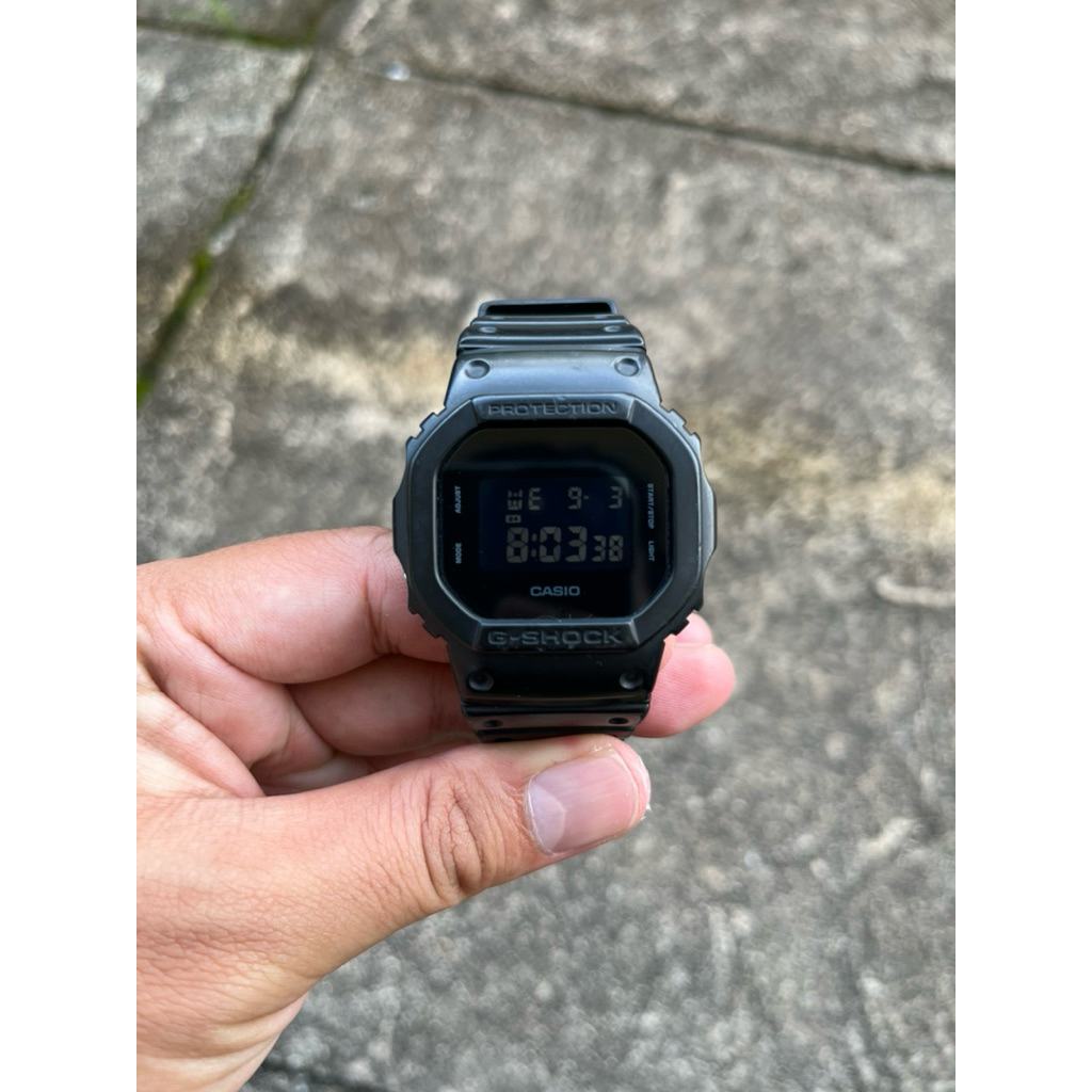 gshock dw 5600 bb second original free bullbar