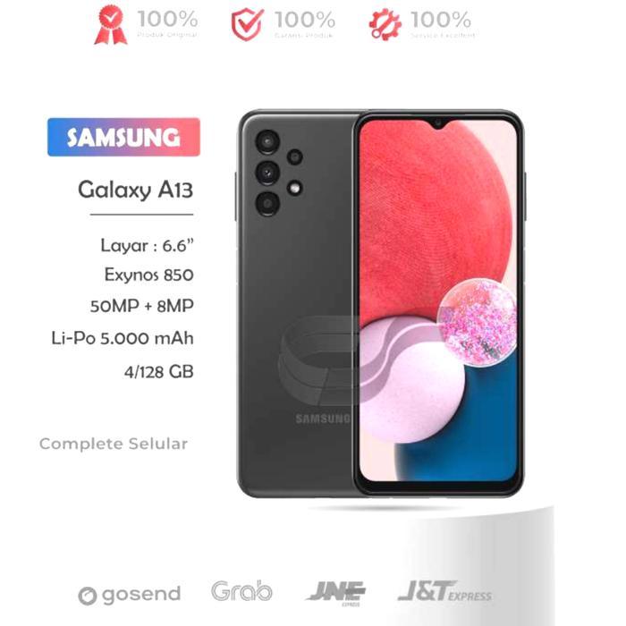 SECOND Samsung Galaxy A13 Smartphone RAM 4/128GB Garansi Resmi
