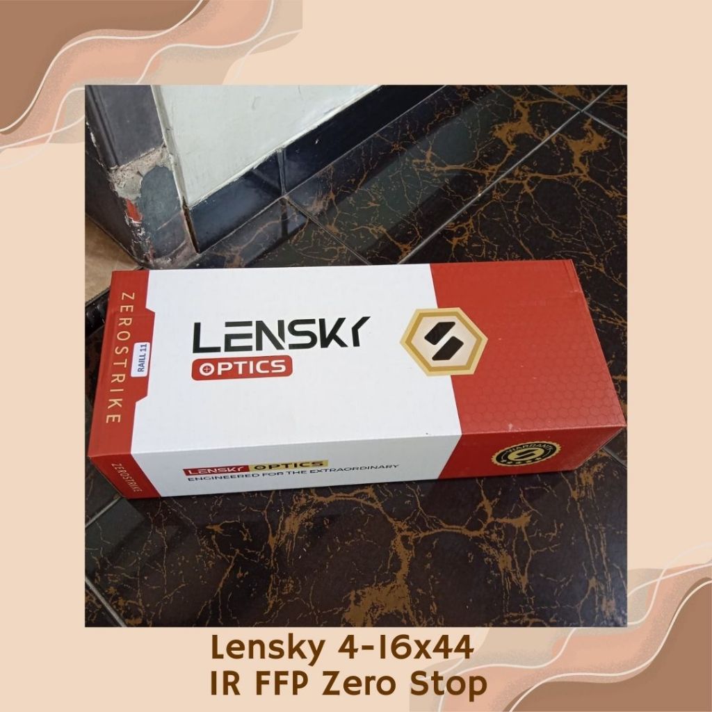Tele  Lensky 4-16 x 44 IR FFP Zero Stop