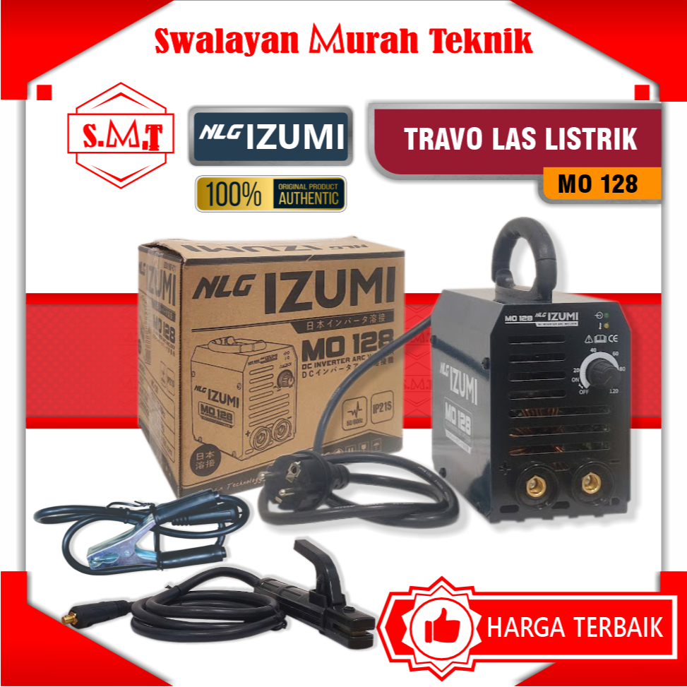 IZUMI MO128 Mesin Las Izumi Inventer 450 Watt Travo Las Listrik Japan 450 W