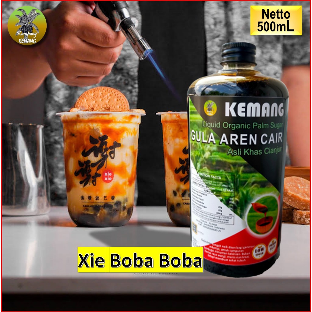 Gula Aren Cair Kemang 1L Kental Wangi Murni Khas Cianjur Cafe Recommended
