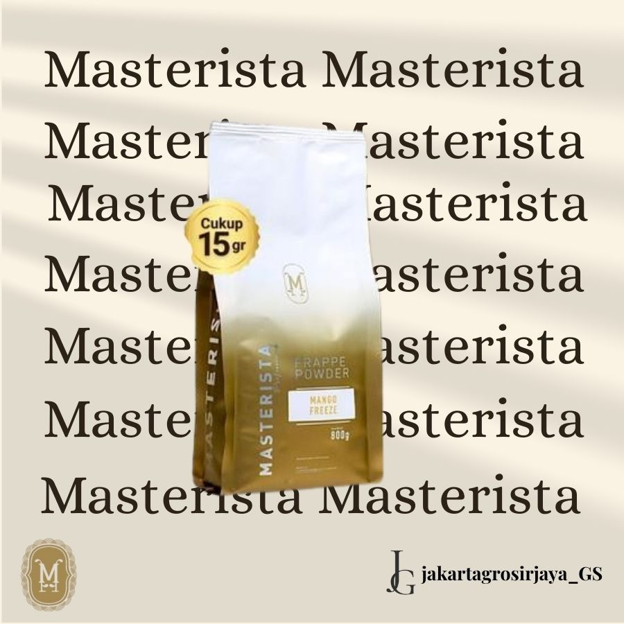

Masterista Mango Freeze / Bubuk Minuman Mango Freeze 800gr