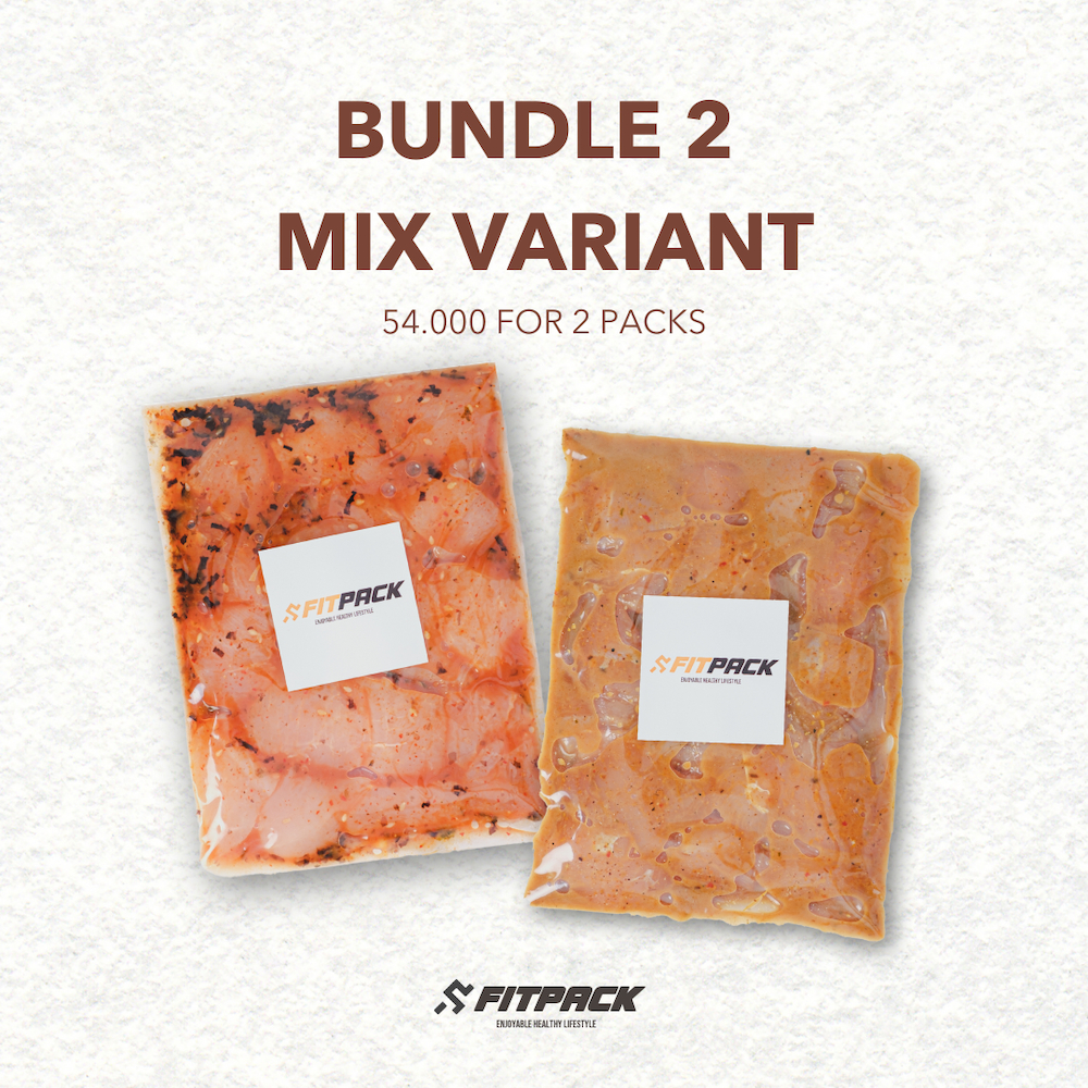 

Paket Bundle 2 Packs Marinated Chicken Breast Mix Variants