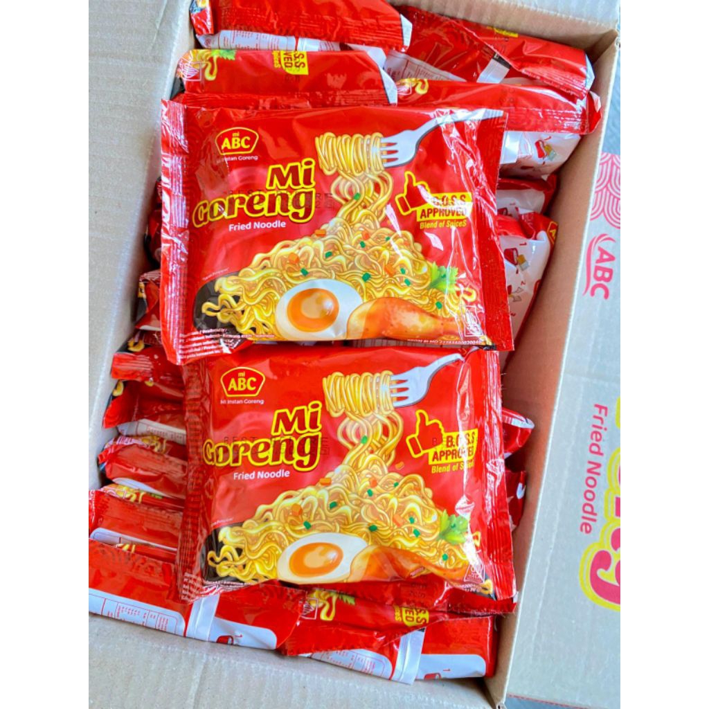 

Mie Goreng ABC Kartonan isi 40