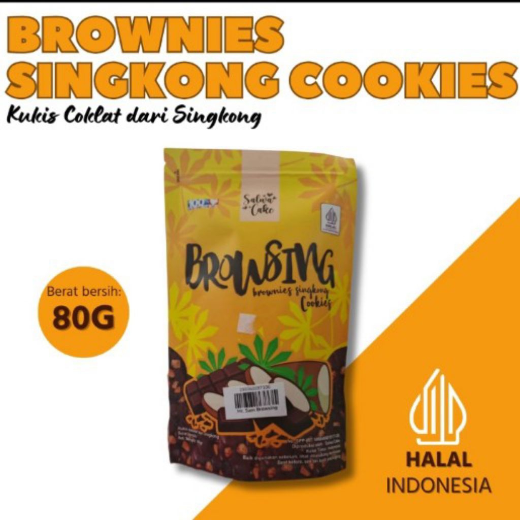 

Brownies Singkong Cookies Renyah | Camilan Tradisional Kekinian | Snack Cemilan Oleh-oleh