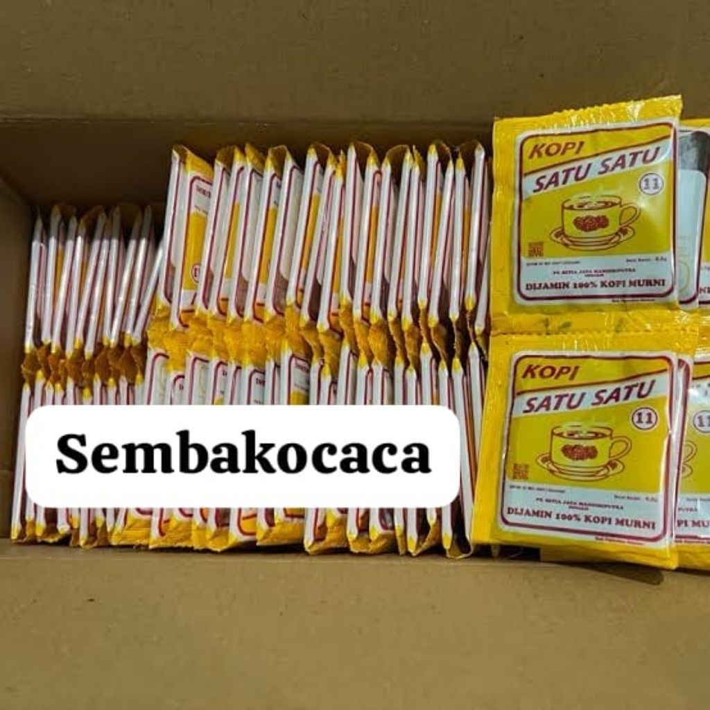 

Kopi Satu-satu 1 Dus isi 20 Renteng exp 2026 KOLIAN GAS SAJA