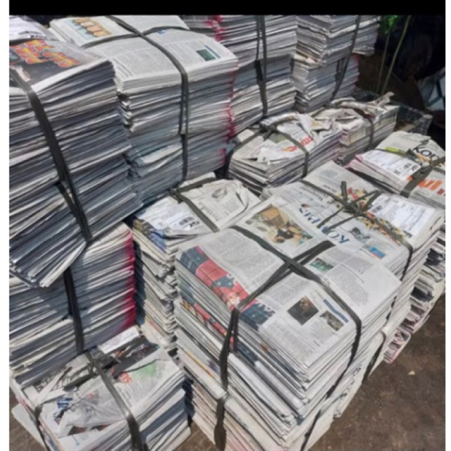 Koran Baru/Koran Bekas Kemasan Masih Bagus 1kg