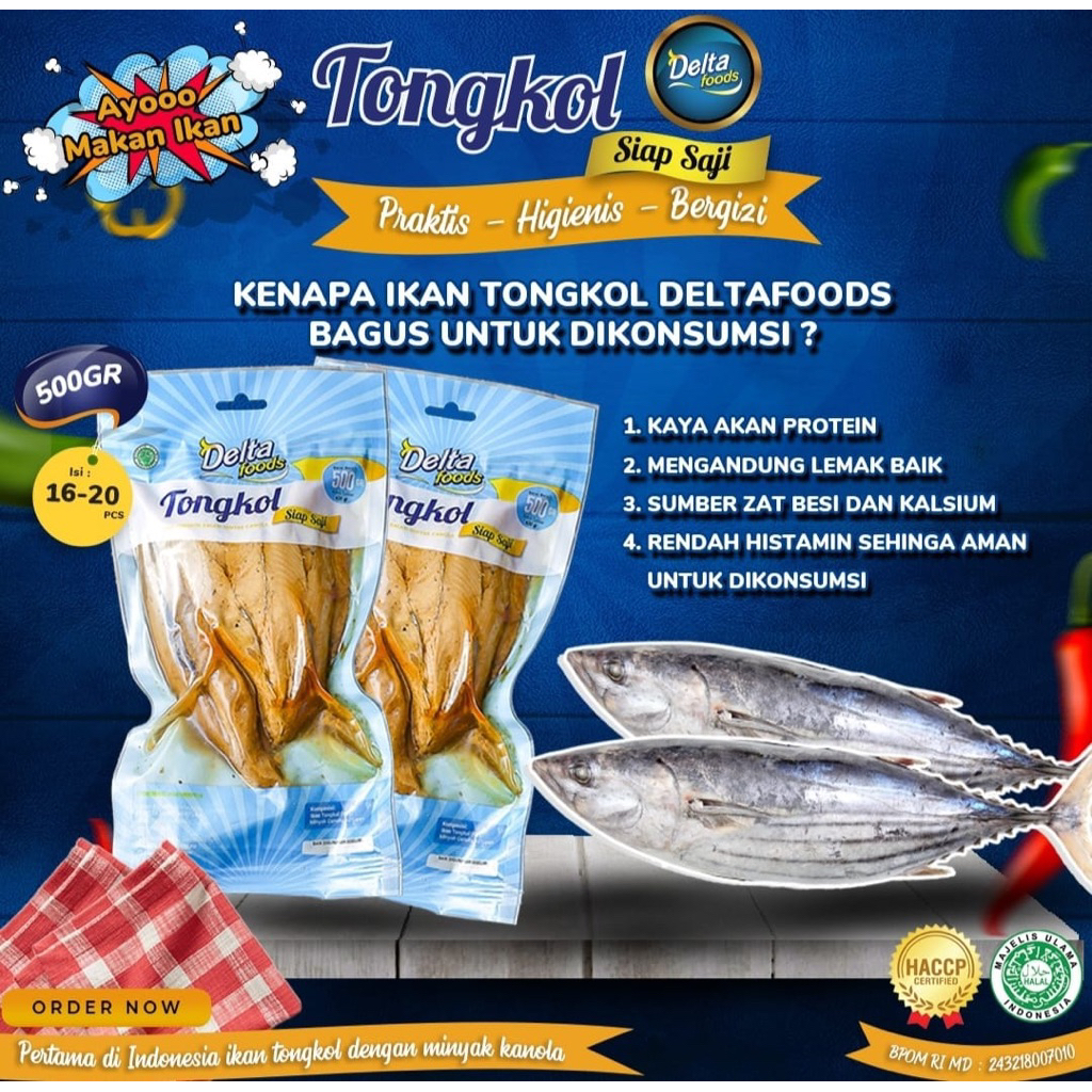 

Tongkol delta food 250gr
