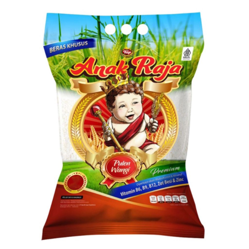 

Anak Raja Beras 5Kg / Kepala Super / Pulen Wangi